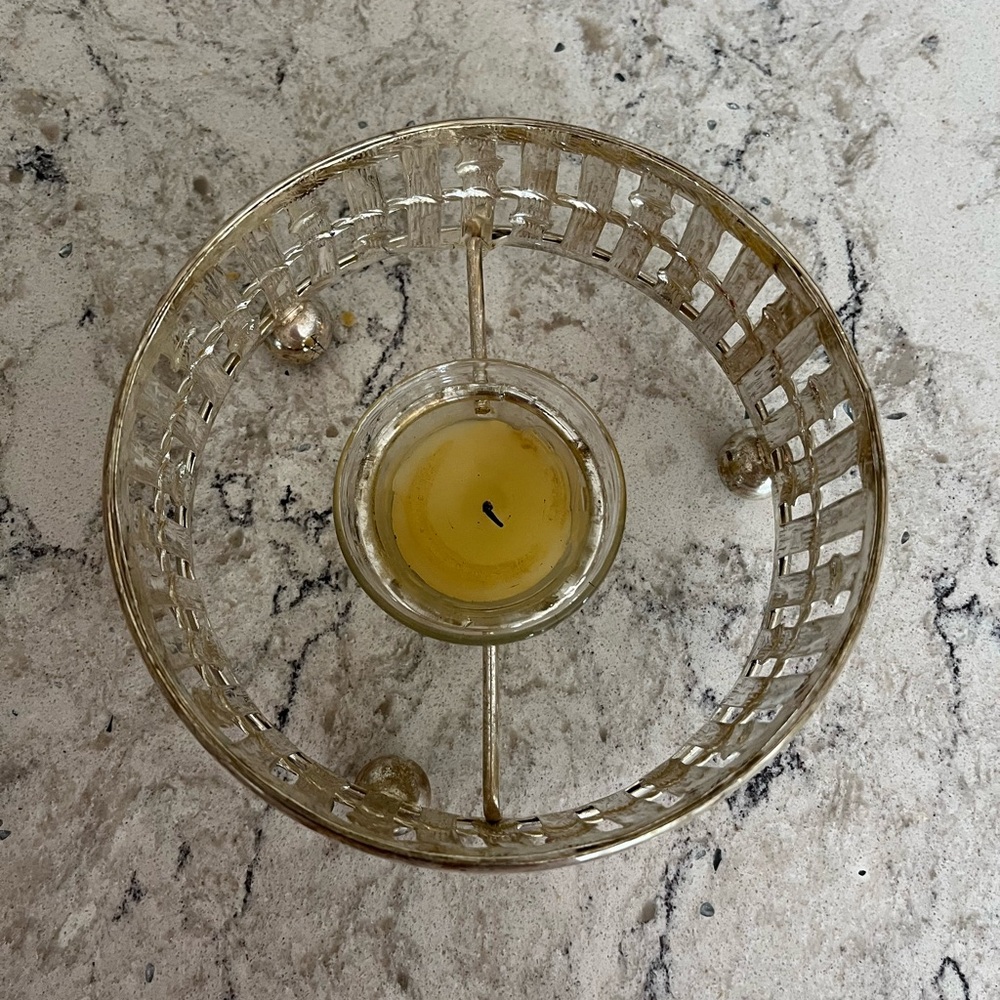 🌻Retro 1970’s silver warmer - Picture 3 of 11
